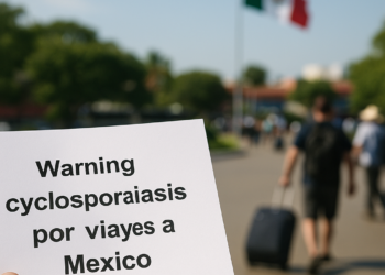 Alerta RU casos de ciclosporiasis ligados a viajes a México
