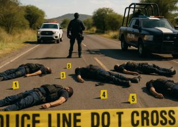 Policías repelen agresión y abaten a cinco delincuentes en Zacatecas