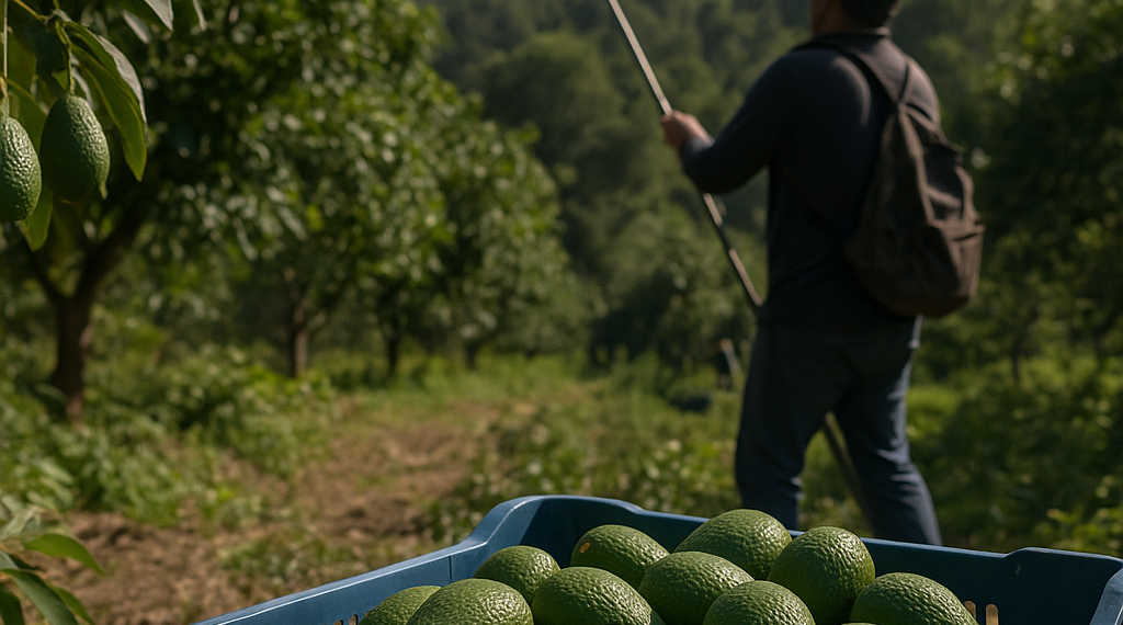 Aguacate en Michoacán: acuerdan acciones contra deforestación y extorsión