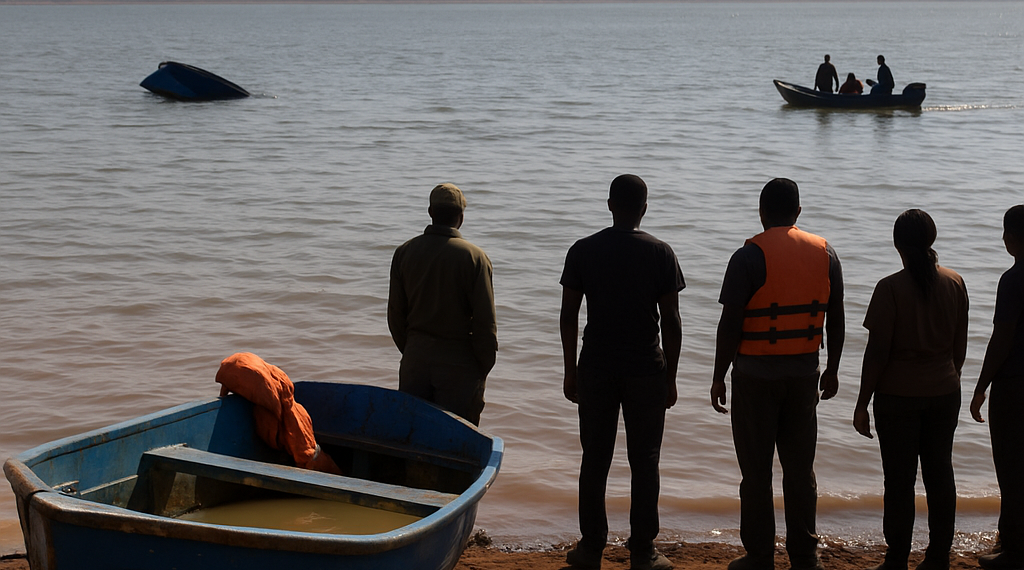 Al menos 15 muertos y 27 desaparecidos tras el naufragio de un ferri en un lago en Zimbabue