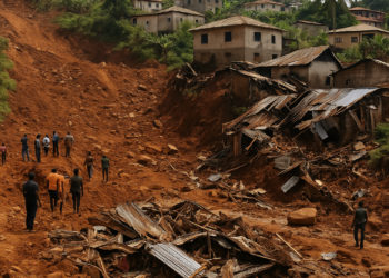 Al menos 30 personas murieron en Guinea por el derrumbe de un vertedero tras fuertes lluvias