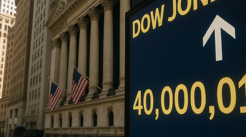 Logra Dow Jones récord