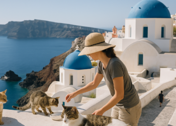 Un refugio en Grecia ofrece alojamiento gratuito a cambio de cuidar gatos en una isla paradisíaca
