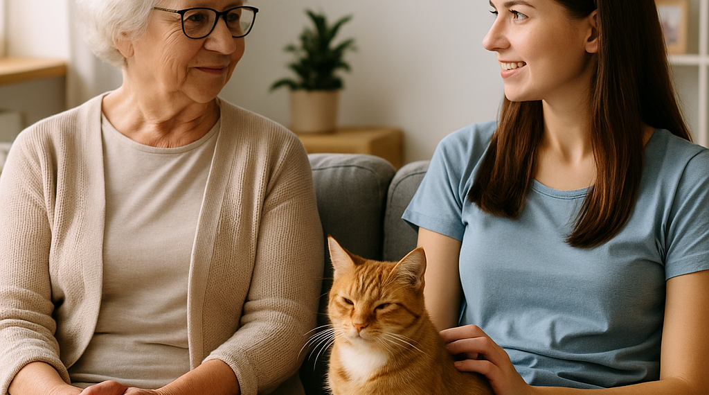 Programa intergeneracional: habitación gratis, compañía nocturna y un contrato de convivencia que busca vencer la soledad