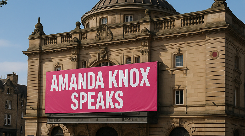 Amanda Knox defends show at Edinburgh festival, saying it honors her murdered ex-roommate