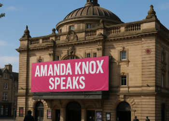 Amanda Knox defends show at Edinburgh festival, saying it honors her murdered ex-roommate