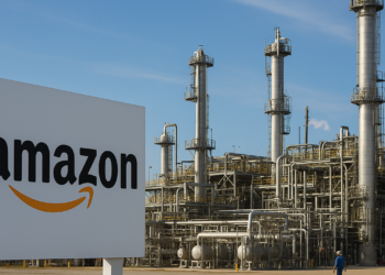 Amazon invierte en construcción de enorme planta de gas en EU para centros de datos