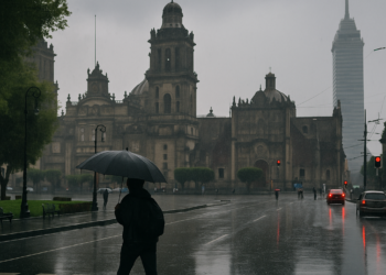 Prevén domingo lluvioso en CDMX tras granizo e inundaciones