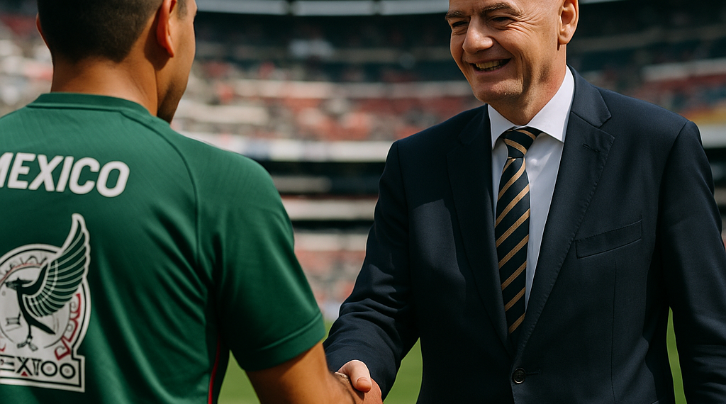 Respalda FMF a Gianni Infantino