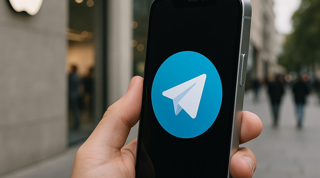 Apple retiró temporalmente Telegram por una denuncia