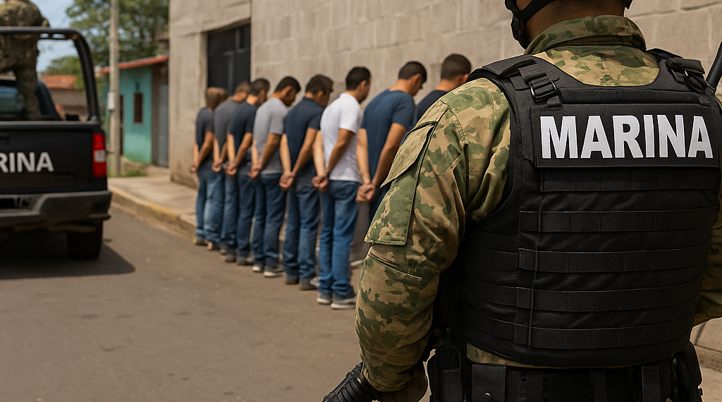 Caen 9 del CJNG en Michoacán, entre ellos hija de capo