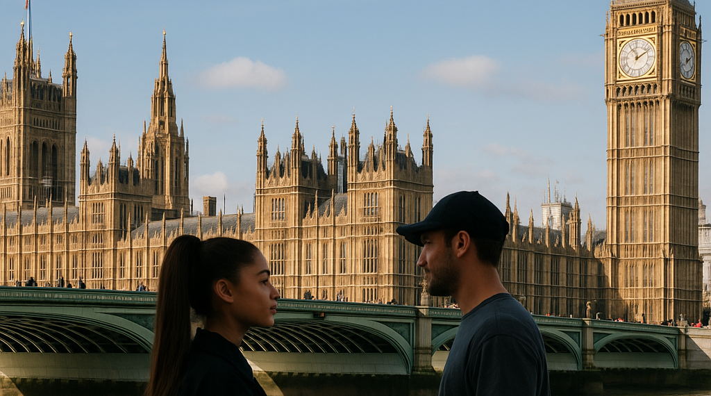 Ariana Grande and Ricky Álvarez Layer up for an Even Harder Launch in London