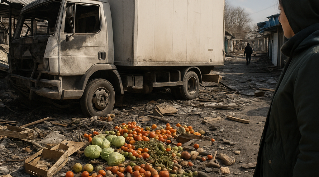 Los ataques rusos contra depósitos de alimentos elevan la preocupación por el abastecimiento en Ucrania