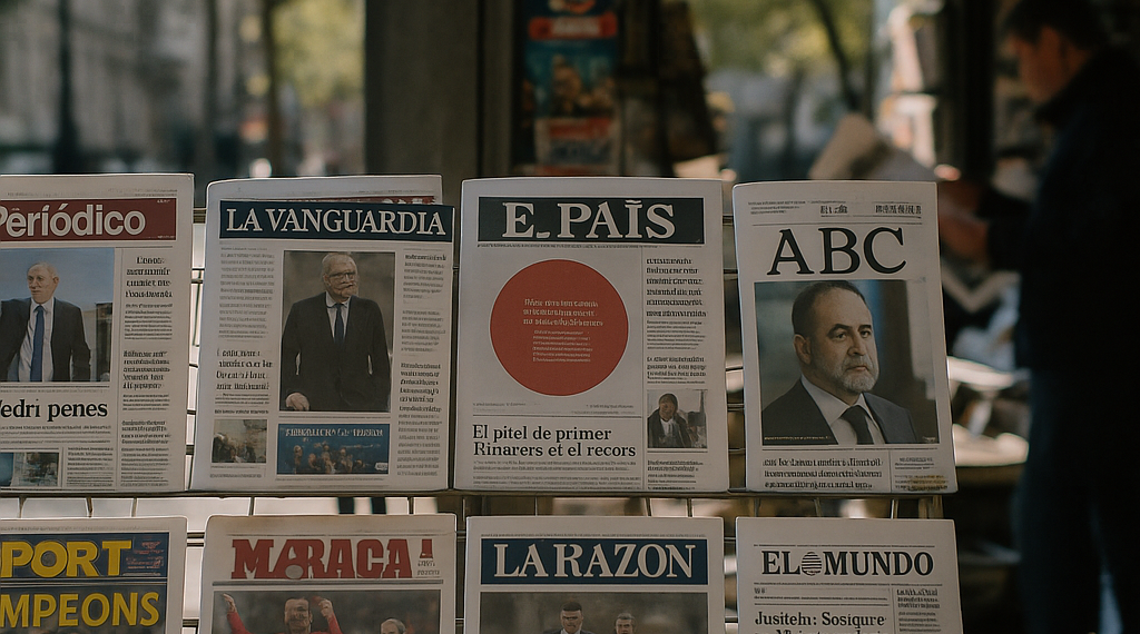 Así vienen las portadas del día