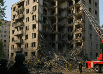 Doce muertos y 34 heridos en un ataque nocturno ruso contra Kiev