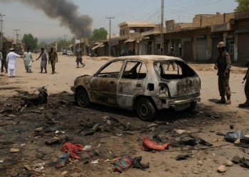 Al menos 14 muertos en un atentado suicida contra una comisaría en Pakistán durante una manifestación por la paz