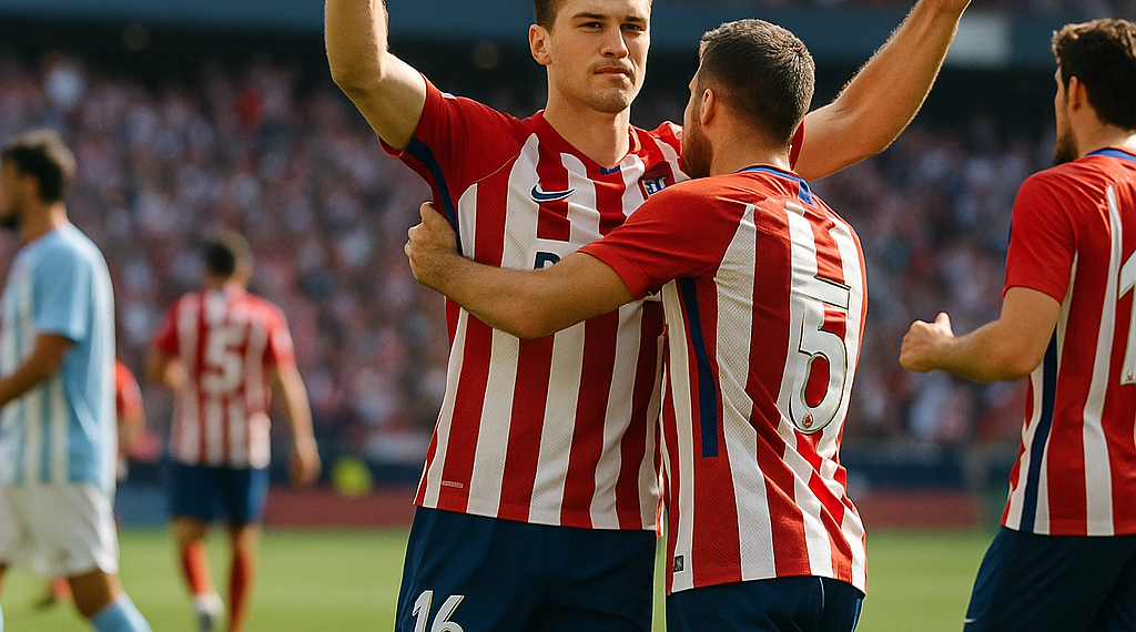 Atlético de Madrid 2-0 Málaga