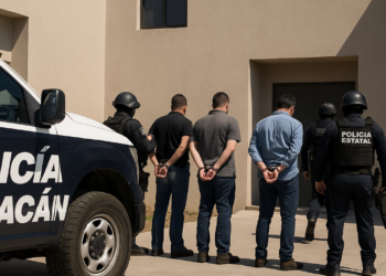 Detienen a mando y policías  por desaparición en Michoacán