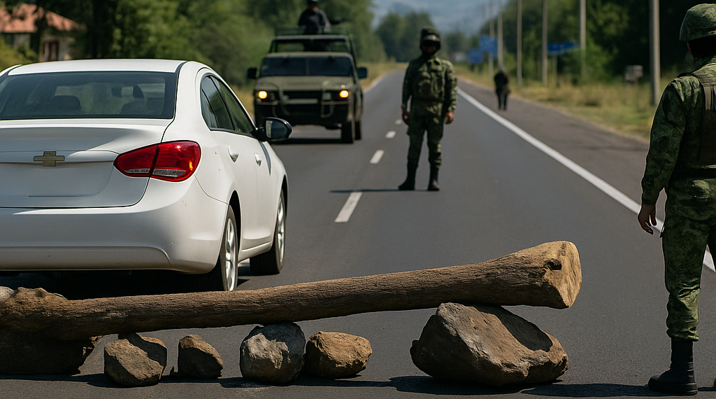 Atribuyen bloqueos en Michoacán a operativo para detenciones