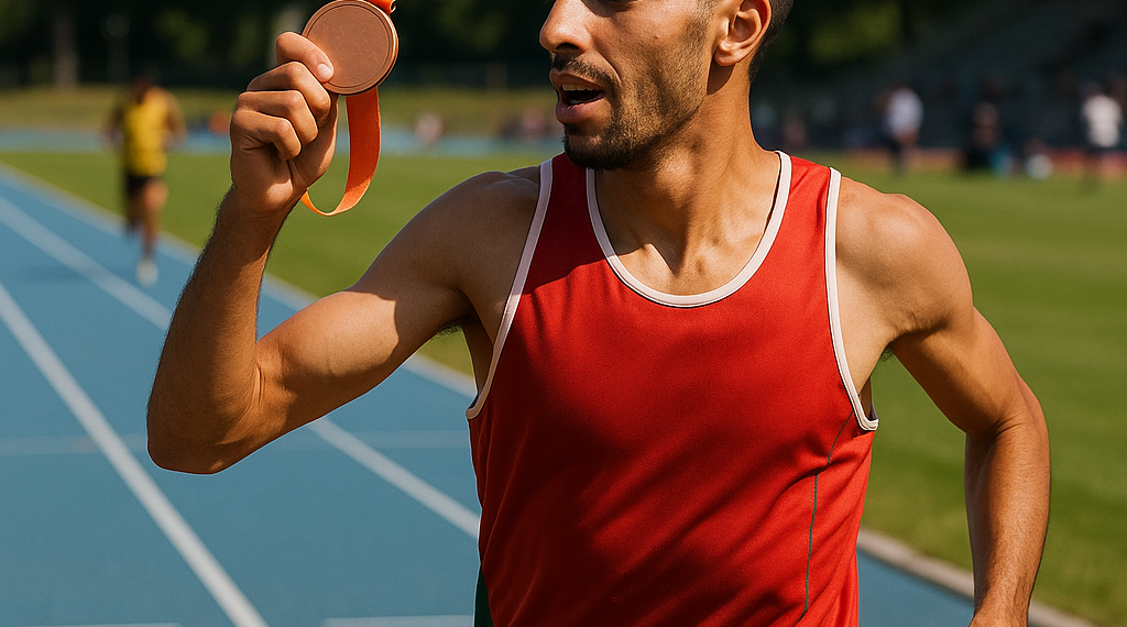 Attaoui se lleva un bronce de ley en la final de los 800 metros