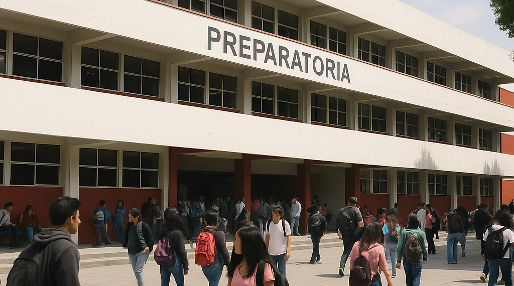 Duplica Sheinbaum meta a 400 mil lugares en preparatorias