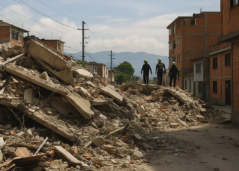 Asciende a 240 cifra de muertos por sismo en Colombia