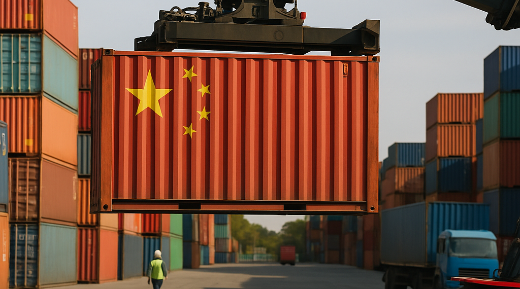 Las exportaciones e importaciones de China se disparan en julio