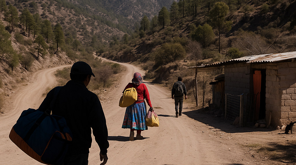 Desplazamiento forzado se triplica en Sierra Tarahumara