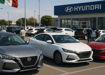 Los autos más vendidos en México en 2026: Nissan domina y China ya es el segundo país proveedor