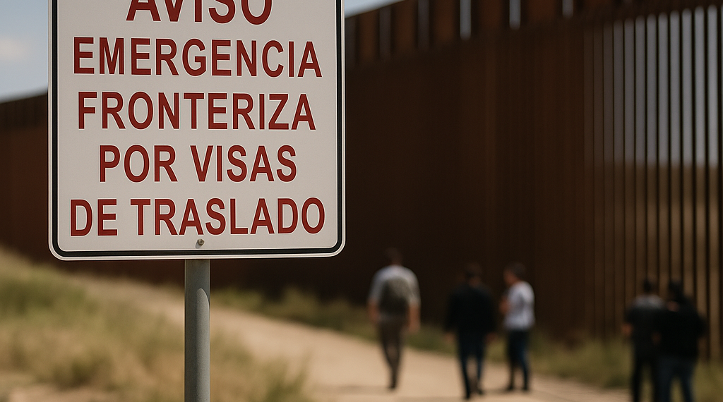 Alerta crisis fronteriza por visas de transporte