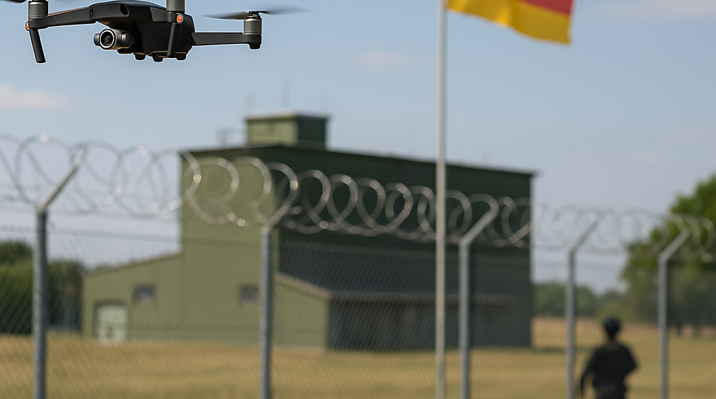 ¿Espionaje? Detectan drones sobre instalación militar estratégica de Alemania