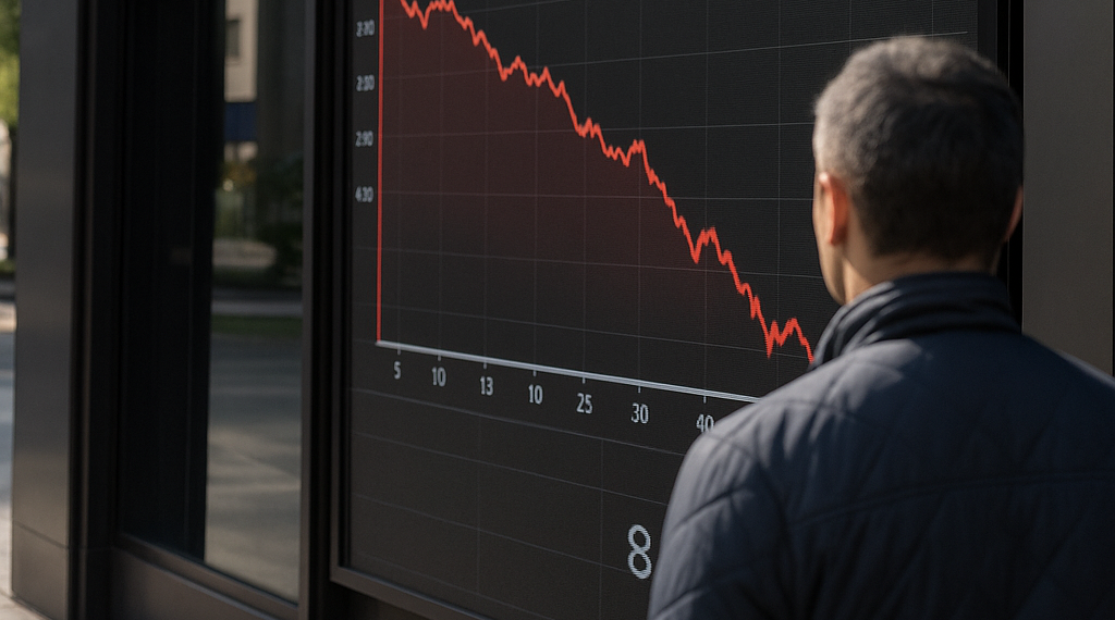 La BMV y BIVA han caído hasta 8% desde su máximo en febrero