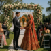 This Maximalist Wedding in Southern California Artfully Blended South Indian and Black American Traditions
