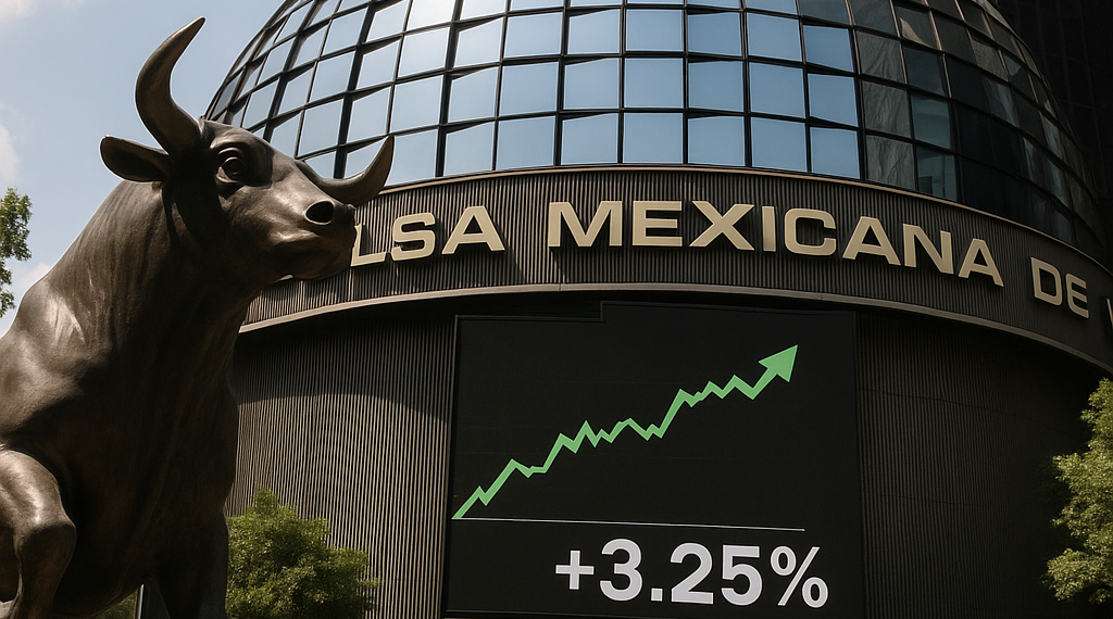 Bolsa mexicana avanza; destacan subidas de las mineras Peñoles y Grupo México