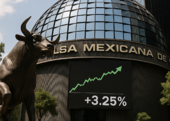 Bolsa mexicana avanza; destacan subidas de las mineras Peñoles y Grupo México