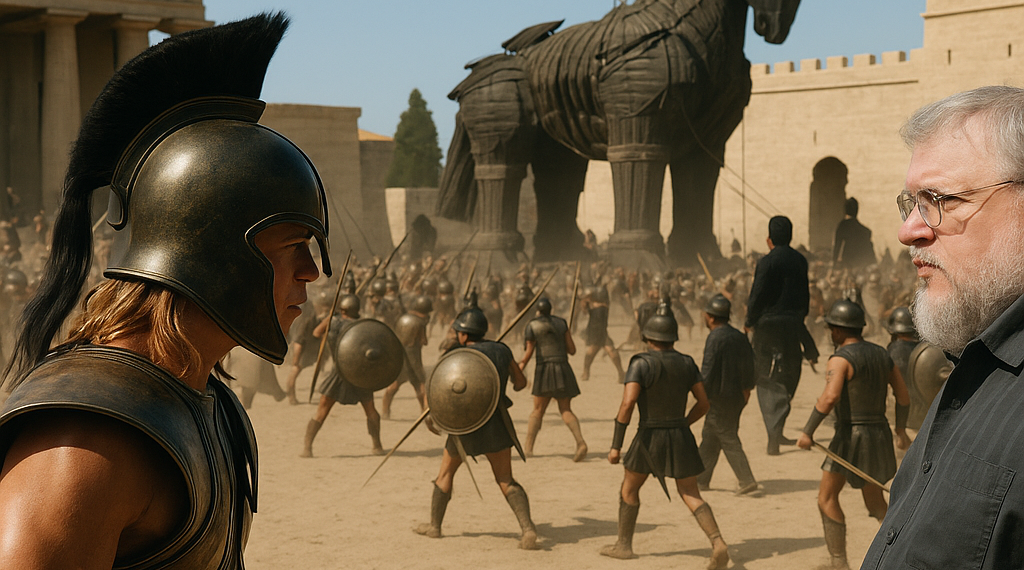 Brad Pitt and a ‘Game of Thrones’ Creator Made a Trojan-War Blockbuster 20 Years Ago (And It Wasn't Half Bad)