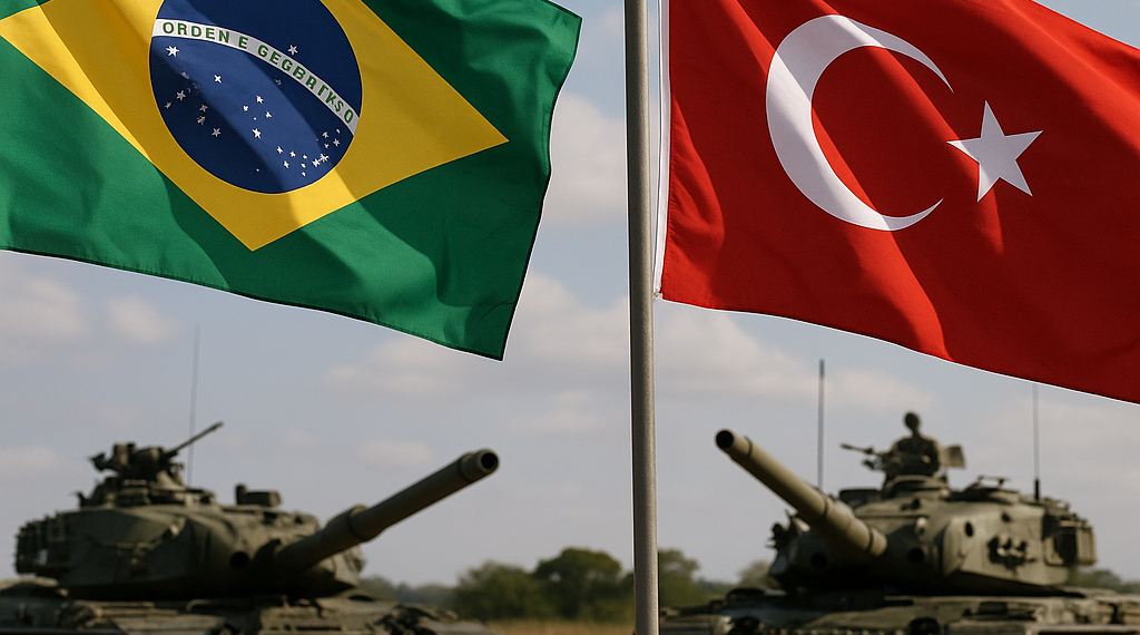 Brasil y Turquía reforzaron su cooperación en defensa y acordaron una hoja de ruta para ampliar inversiones y alianzas estratégicas