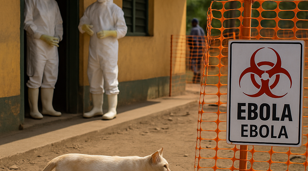 Brote de ébola en el Congo y Uganda habría sido por una transmisión desde animales