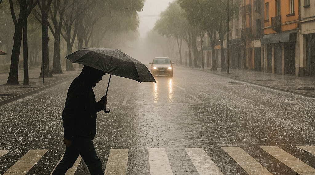 CDMX activa Alerta Amarilla por lluvias y granizo en 7 alcaldías