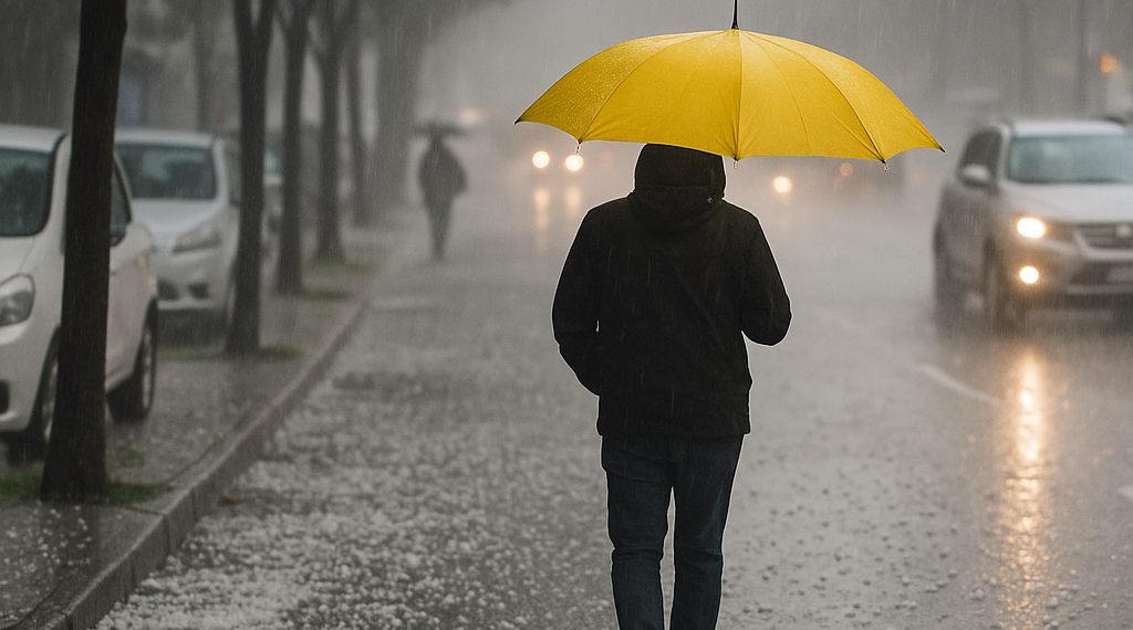 CDMX activa Alerta Amarilla por lluvias y granizo esta noche; estas son las alcaldías afectadas