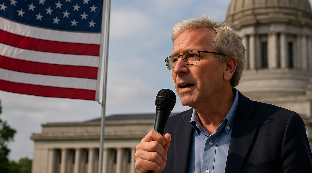 Recibe CSP a Ferguson, crítico de aranceles de Trump