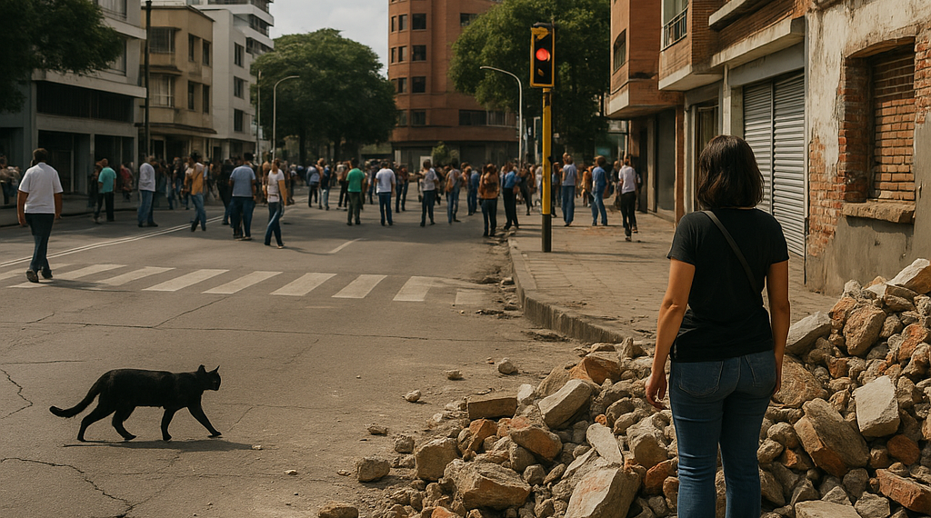Cali permanece sin dormir por miedo a las réplicas y preocupada por sus familiares: "La gente está buscando dónde ir"