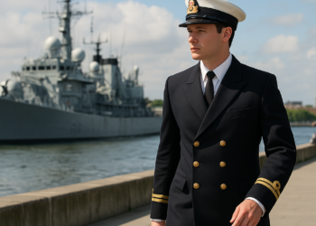 Callum Turner Knows Your Navy Suit Never Needs to Be Boring