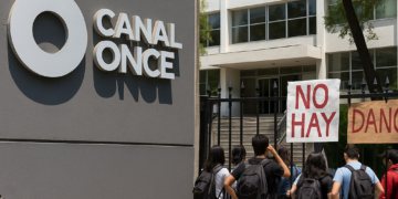 Denuncia Canal Once daños a videoteca; alumnos lo niegan