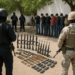 Detienen a 8 y decomisan arsenal en Sinaloa
