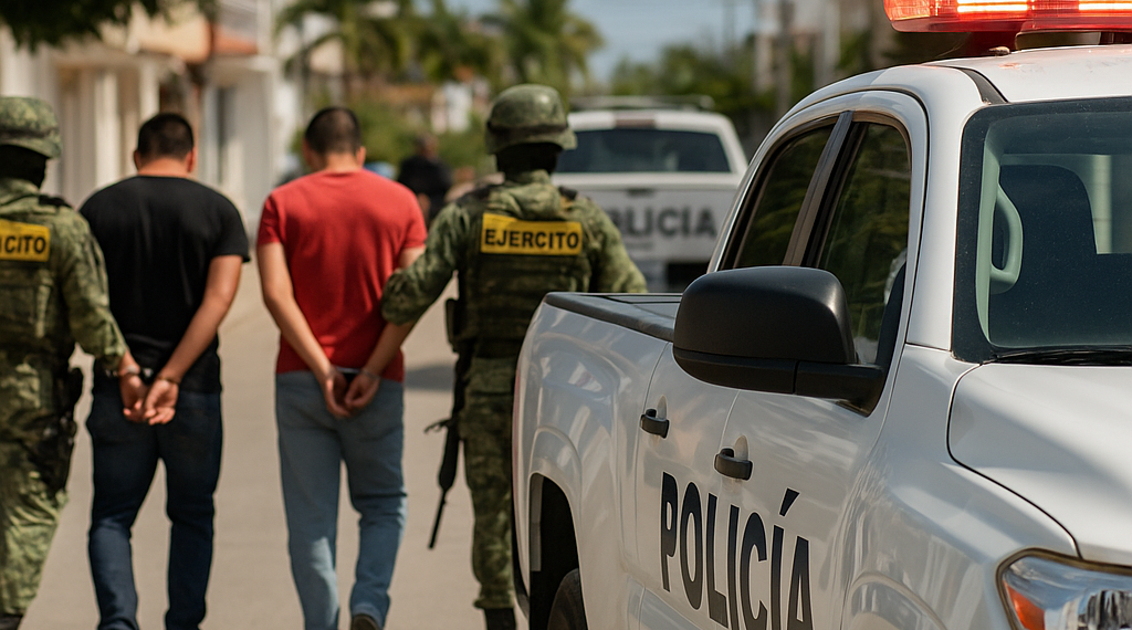 Detienen a dos del Cártel de Sinaloa con arsenal en Mazatlán