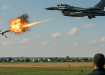 Un avión caza de la OTAN derriba dron en Rumania