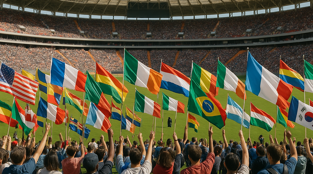 Fiesta Mundial en el Metropolitano