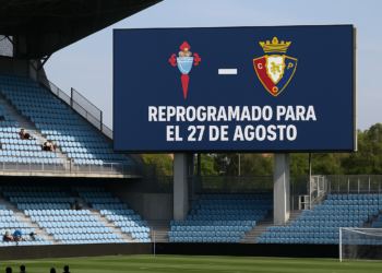 El Celta-Osasuna se aplaza al día 27 de agosto