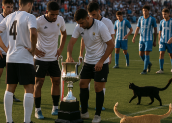 El Ceuta conquista su trofeo a costa de la primera derrota del Málaga